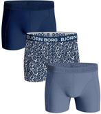 Bjorn Borg Boxers Cotton Stretch 3-Pack Blauw maat L Heren, Verzenden, Blauw, Bjorn Borg, Boxer