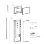 Dometic RM10.5 Deurbakje onder, Caravans en Kamperen, Camper-accessoires, Ophalen of Verzenden, Nieuw