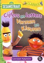 Sesamstraat cijfers and letters - vormen and kleuren (dvd, Ophalen of Verzenden, Zo goed als nieuw