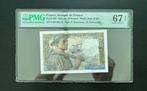 Frankrijk, Italië. - 2 banknotes - both graded - various