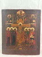 Icoon - Kruisiging van Christus - Hout