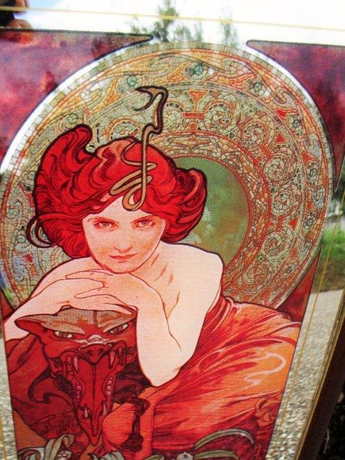 Wandspiegel (3)- Als Kostbare Steinen - Glas, Hout - Zoals, Antiek en Kunst, Curiosa en Brocante