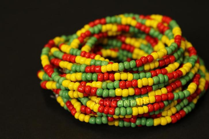 Waist Beads / Afrikaanse Heupketting - IMUDIASE - Multicolou, Sieraden, Tassen en Uiterlijk, Kettingen, Nieuw, Ophalen of Verzenden