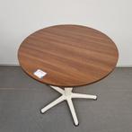 Ahrend ronde kantinetafel - Ø 80 cm retro tafel cafe tafel, Huis en Inrichting, Tafels | Bijzettafels, Gebruikt