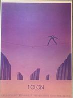Jean Michel Folon - Set completo di 8 poster vintage