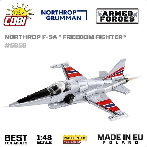 COBI 5858  Northrop F-5A FREEDOM FIGHTER (Leger bouwsets), Kinderen en Baby's, Speelgoed | Bouwstenen, Nieuw, Verzenden
