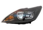 Ford Focus 2008-2011 Zwart Koplamp Links (Koplampen), Auto-onderdelen, Verlichting, Verzenden, Nieuw