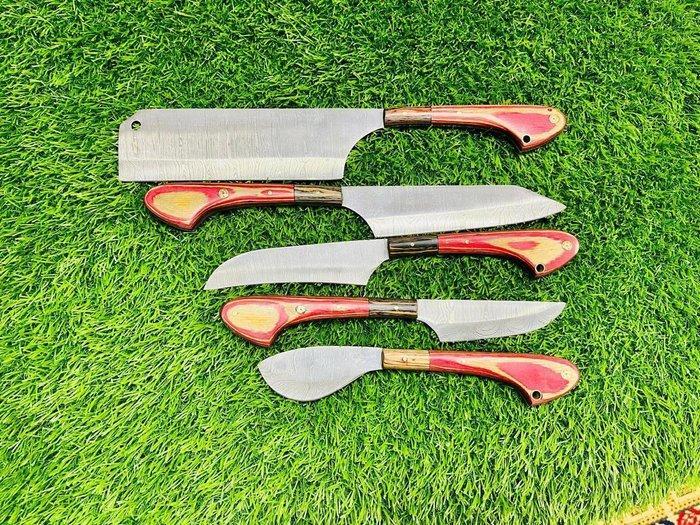 Keukenmes - Japanse keuken- en BBQ-messen set met extra, Antiek en Kunst, Antiek | Keukenbenodigdheden