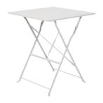 Bolero vierkante opklapbare stalen tafel grijs 60cm, Zakelijke goederen, Horeca | Meubilair en Inrichting, Verzenden, Nieuw in verpakking