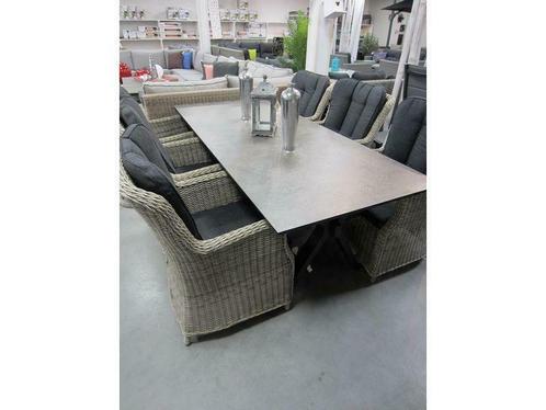 te velde tuinset anna xl tuinstoel met 4so conrad 220, Tuin en Terras, Tuinsets en Loungesets, Eettafel, Stoel, 6 zitplaatsen
