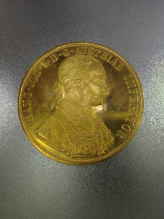 Oostenrijk. Francisco José I. 4 Ducat 1915, restrike, Postzegels en Munten, Munten | Europa | Niet-Euromunten