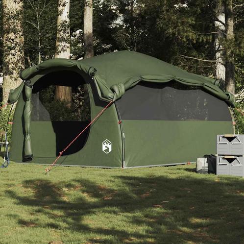 vidaXL Tunneltent 6-persoons waterdicht olijfgroen, Caravans en Kamperen, Tenten, Nieuw, tot en met 2, Verzenden