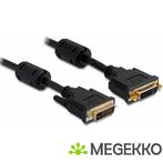 Delock 83106 Verlengkabel DVI 24+5 male > DVI 24+5 female 1, Verzenden, Nieuw