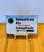 Emaille plaat - Metaal, Antiek en Kunst