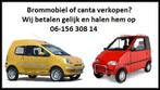 $$ WIJ KOPEN BROMMOBIEL $$ canta inkoopservice aixam