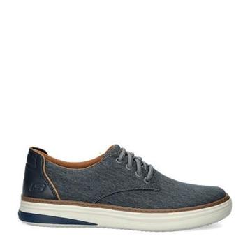 Skechers Hyland lage sneakers voor heren in het Blauw beschikbaar voor biedingen