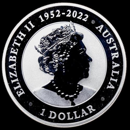 Australië. 1 Dollar 2023 Wombat, 1 Oz (.999) (Zonder, Postzegels en Munten, Munten | Europa | Niet-Euromunten