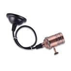 LED hanglamp vintage | pendel lamphouder E27 | industrieel d, Huis en Inrichting, Lampen | Hanglampen, Verzenden, Nieuw