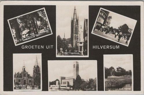 HILVERSUM - Meerluik Groeten uit Hilversum, Verzamelen, Ansichtkaarten | Nederland, Verzenden