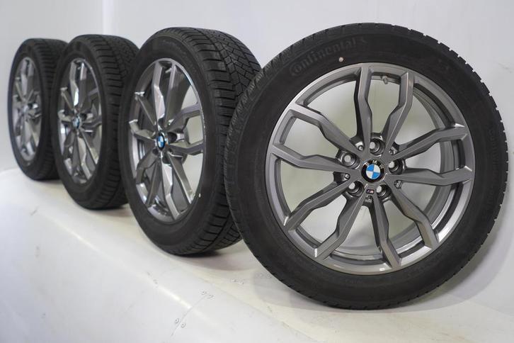 BMW X1 F48 X2 F39 711M 18 inch velgen Continental Winterband, Auto-onderdelen, Banden en Velgen, Velg(en), Gebruikt, 18 inch, Winterbanden