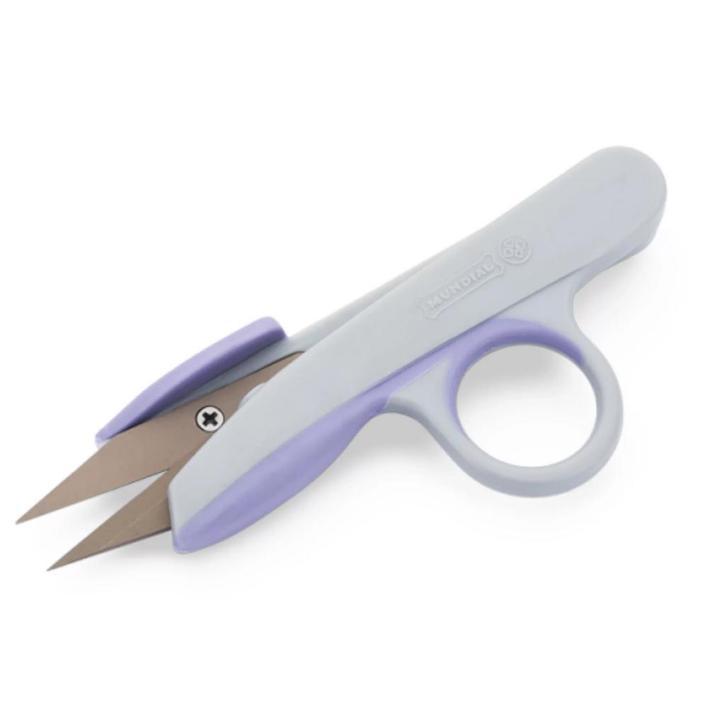 Mundial Eenringschaar – Titaniumcoating – Ergonomisch So, Hobby en Vrije tijd, Borduren en Borduurmachines, Nieuw, Ophalen of Verzenden