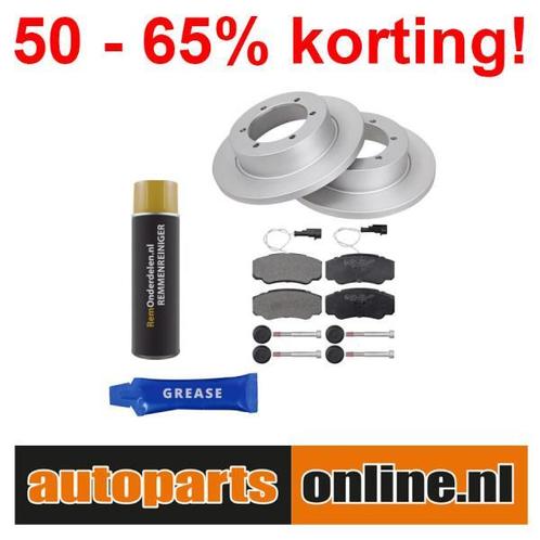 Remschijven + Remblokken Nissan Cabstar achterzijde, Auto-onderdelen, Besturing, Nieuw, Nissan, Verzenden