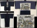 Landschap / Japanse Vintage Kimono Haori Jas Ensemble Set -, Antiek en Kunst