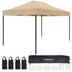 Tweedekans | LifeGoods - Partytent - Paviljoen - 3,0 x 4,5 m, Tuin en Terras, Partytenten, Ophalen of Verzenden, Zo goed als nieuw