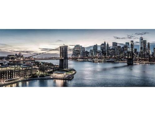 Glasschilderij Brooklyn Bridge S-349, Huis en Inrichting, Woonaccessoires | Overige, Nieuw, Ophalen of Verzenden
