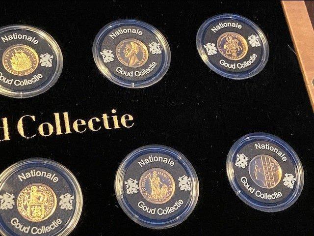 Nederland. Verzameling Nationale Goud Colectie, 12, Postzegels en Munten, Munten | Nederland