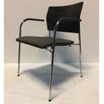 (MDK-106455) Thonet designstoel zwart, Ophalen of Verzenden, Gebruikt, Zwart