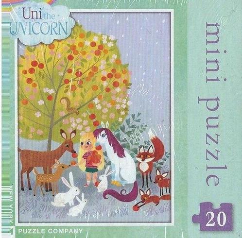 Forest Creatures - 20 Stukjes New York Puzzle Company Mini, Hobby en Vrije tijd, Denksport en Puzzels, Verzenden