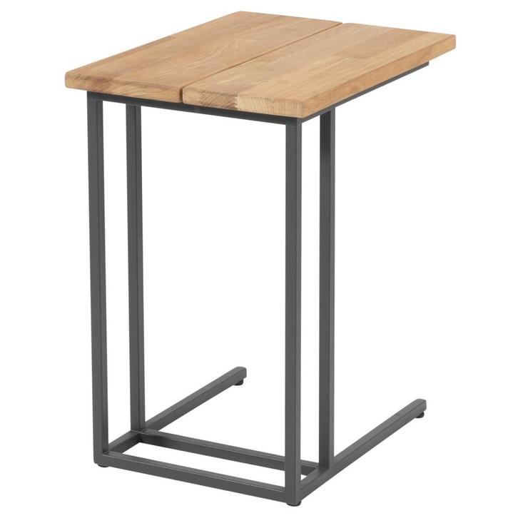 Solido bijzettafel 42 x 35 cm  teak (H 50 cm.) 4 Seasons, Tuin en Terras, Tuintafels, Nieuw, Ophalen of Verzenden