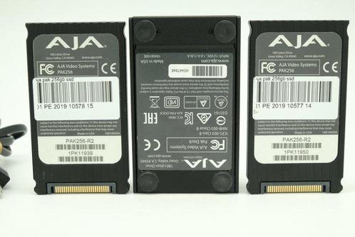 AJA 2x AJA PAK SSD 256Gb with USB3.0 cradle (external, Audio, Tv en Foto, Fotocamera's Digitaal