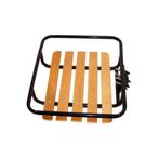 Benson Stalen fietsvoordrager - Houten steun - 24-28 inch..., Fietsen en Brommers, Fietsaccessoires | Overige Fietsaccessoires