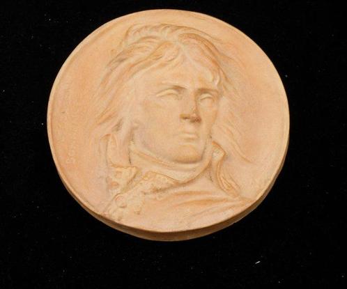 Plaquette Le General Napoleon Bonaparte - David - Plaquette, Antiek en Kunst, Antiek | Keramiek en Aardewerk