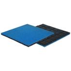 Rubber tegel met pen- en gat verbinding - 50 x 50 cm - 55 mm, Tuin en Terras, Tegels en Klinkers, Verzenden, Nieuw