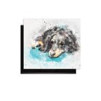 Dreamy Dachshund - Inductie Beschermer - 52x35 cm, Verzenden, Nieuw