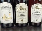 1976 , 1980 & 1991 Altesino - Brunello di Montalcino - 3, Verzamelen, Wijnen, Nieuw