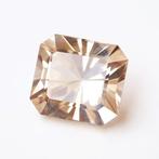 1 pcs Bruin Topaas - 21.34 ct - International Gemological, Nieuw