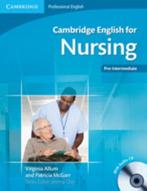 Cambridge English for Nursing Pre-intermediate Students Boo, Verzenden, Zo goed als nieuw, Virginia Allum