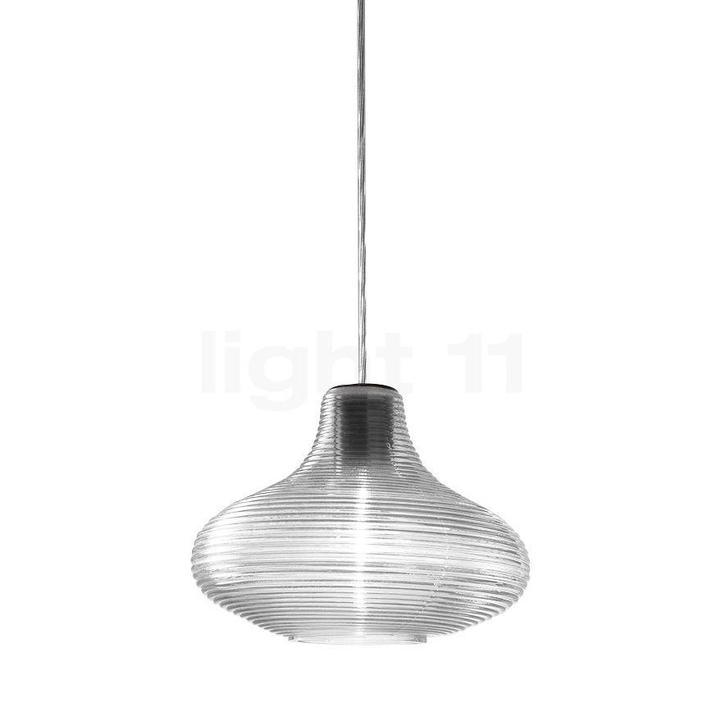 Panzeri Emma Hanglamp, plafondkapje zwart/glas kristal, Huis en Inrichting, Lampen | Hanglampen, Nieuw, Verzenden