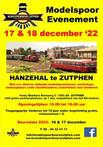 TREINENBEURS / MODELSPOORBEURS ZUTPHEN 17 & 18 december 2022