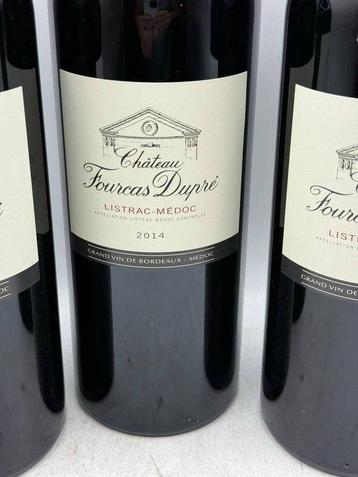 2014 Château Fourcas Dupré Listrac Médoc - Médoc - 3 Magnums beschikbaar voor biedingen