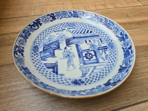 Yongzheng Period - Bord - Porselein - Zeldzame blauw-witte, Antiek en Kunst, Antiek | Overige Antiek
