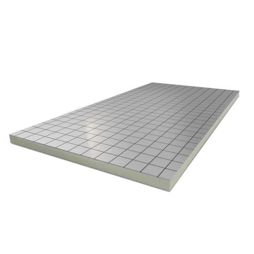 PIR 2-zijdig Aluminium 2400x1200x40mm Rd:1.81 (=2,88 mÂ²), Doe-het-zelf en Verbouw, Isolatie en Afdichting, Muurisolatie, Nieuw