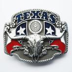 Texas State Flag Longhorn1 Riem Buckle/Gesp, Nieuw, Losse buckle of gesp, Verzenden