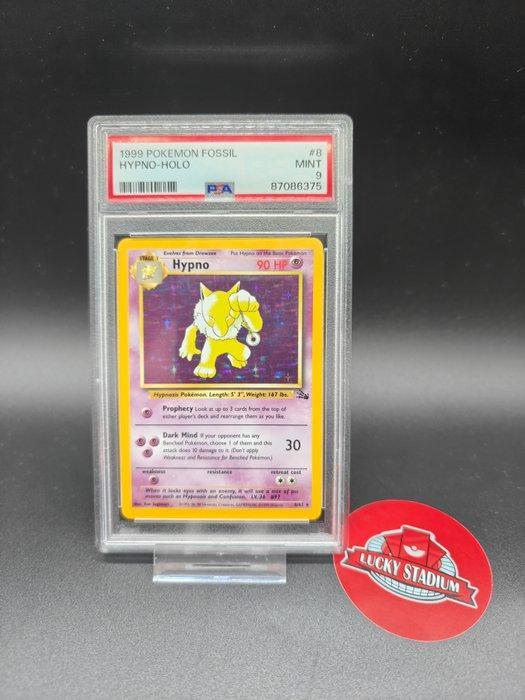 Pokémon - 1 Graded card - Hypno #8 Foil - PSA 9 - WOTC -, Hobby en Vrije tijd, Verzamelkaartspellen | Pokémon