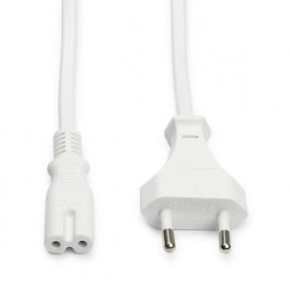 C7 kabel | 3 meter (Wit), Computers en Software, Pc- en Netwerkkabels, Nieuw, Verzenden
