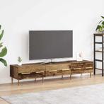vidaXL TV-kast met lade Oud Hout 150 x 36 x 30 cm Bewerkt, Minder dan 50 cm, Verzenden, Nieuw, Minder dan 100 cm